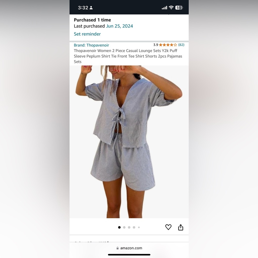 Casual Lounge Set Size Small — Never Worn